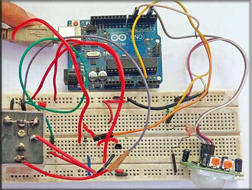 DIY Night Security Light System using Arduino