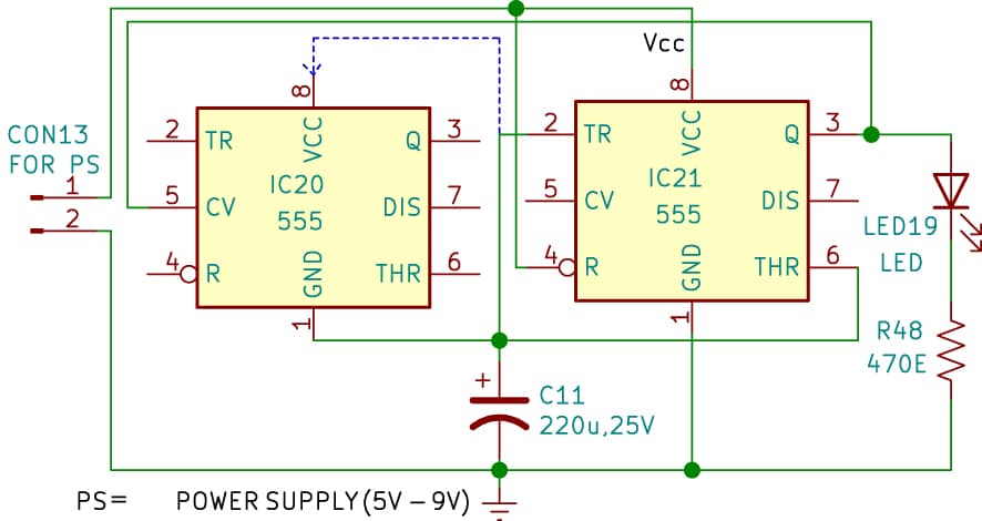 Fig. 10: Circuit diagram for experiment 10