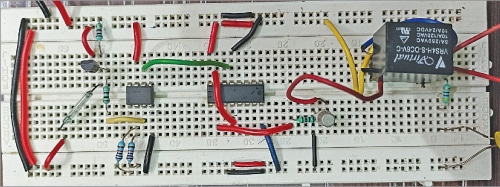 Automatic Bathroom Light Connection